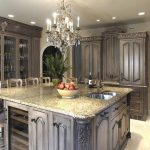 How to Antique Kitchen Cabinets with Faux Finishi