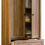 Amazon.com: Armoire Wardrobe Closet Wood for Bedroom Oak 2 Doors .