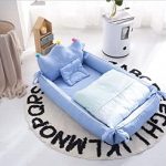 Amazon.com : Crib Portable Bed Washable Bed Bionic Bed Baby Bed .