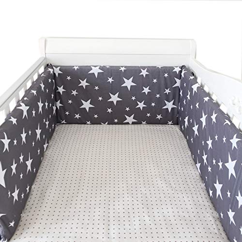 Amazon.com : Collapsible 18030cm Star Design Baby Bed Bumper .