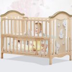 China Imported High Grade Pine Wooden Baby Bed, Fair Baby Cot Bed .