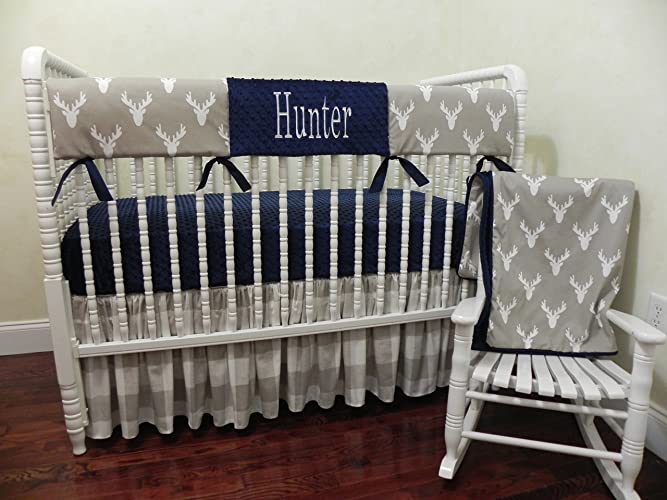 Amazon.com: Nursery Bedding, Bumperless Baby Crib Bedding Set .
