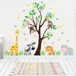 Wall Decals Baby | Kids Room Stickers | Jungle Baby Decals .