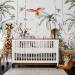 A Colorful Jungle Safari Nursery | Jungle nursery boy, Safari .