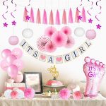 Amazon.com: Baby Girl Baby Shower Decorations for Girl I Baby .