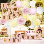Amazon.com: Princess Baby Shower Decorations for Girl Pink and .