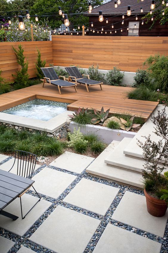30 Beautiful Backyard Landscaping Design Ideas | Krajinářství .