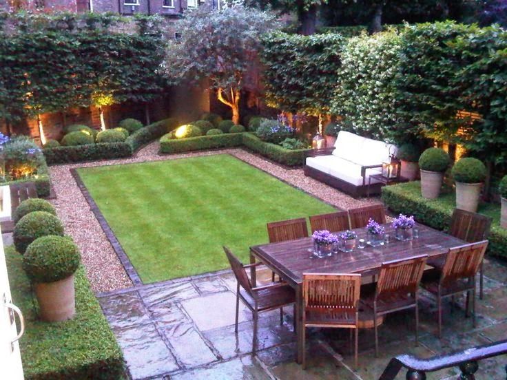 GEORGETOWN HOUSE | Small backyard garden design, Backyard .