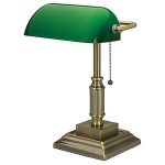 Realspace Traditional Bankers Lamp Brass - Office Dep