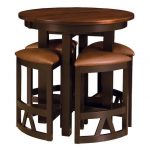 Amish Pub Table Chairs Set Bar Height High Dining Stools Modern .