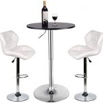 Amazon.com: YOURLITEAMZ Bar Table and Chairs Set of 3 – Heigh .