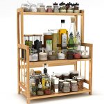 Amazon.com: 3-Tier Standing Spice Rack LITTLE TREE Kitchen .