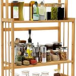 Amazon.com: 4-Tier Standing Spice Rack LITTLE TREE Kitchen .