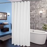 Amazon.com: AooHome White Fabric Shower Curtain Liner, Bathroom .
