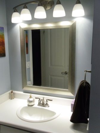 Bathroom Lighting Fixtures Over Mirror