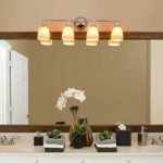 Popular Bathroom Lighting Fixtures Over Mirror - Creative Imag