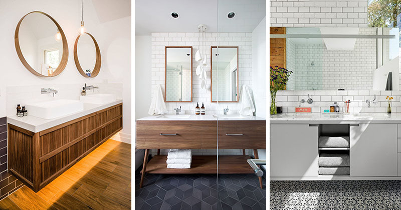 5 Bathroom Mirror Ideas For A Double Vani