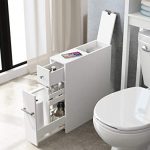 Amazon.com: Spirich Home Slim Bathroom Storage Cabinet, Free .