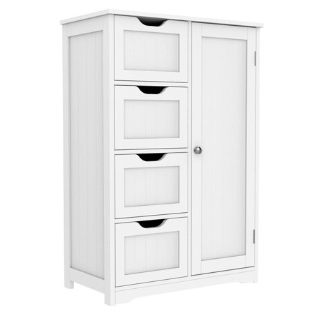 White Bathroom Storage Value Bundle Includes Floor Cabinet .