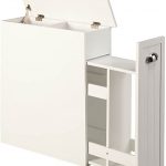 Amazon.com: OakRidge Slim Bathroom Storage Cabinet with Slide-Out .