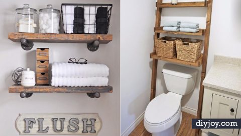34 Bathroom Storage Ideas To Get You Organiz