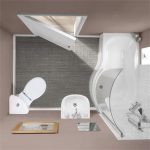 Small Toilets For Small Bathrooms | This image shows Milano Rydal .