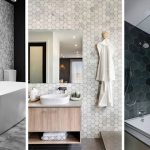 Bathroom Tile Ideas - Grey Hexagon Til