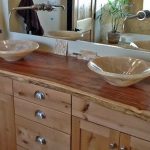 slab wood vanity tops bathrooms | Onyx Vessel Sinks on Natural .