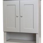 Amazon.com: Shaker Gray 21x26 Bathroom Wall Cabinet: Kitchen & Dini