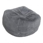 Gray Patterned Bean Bag Chair | World Mark