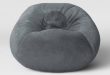 Fuzzy Bean Bag Chair - Pillowfort™ : Targ