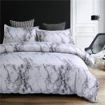 Marble Pattern Bedding Sets Bed linen (No Sheet No Filling .