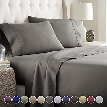 Amazon.com: Hotel Luxury Bed Sheets Set- 1800 Series Platinum .