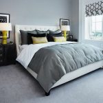 Grey Carpet Bedroom Ideas | Grey bedroom design, Blue gray bedroom .