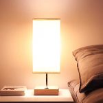 Hamlite Bedside Lamp with USB Port Nightstand Lamp Small Bedroom .