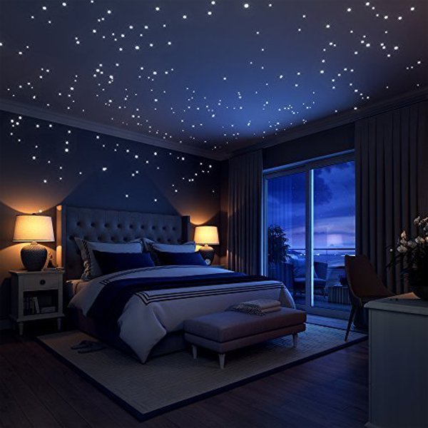10 Cozy And Dreamy Bedroom With Galaxy Themes | HomeMydesi