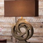 Rustic Lamp Infinity Branch Cabin Lamp Collection | Rustic table .