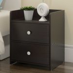 Don't Miss These Deals on MDF Wood Bedside Table with 2 Drawers .