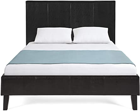 Amazon.com: Best Choice Products Modern Queen Size Faux Leather .