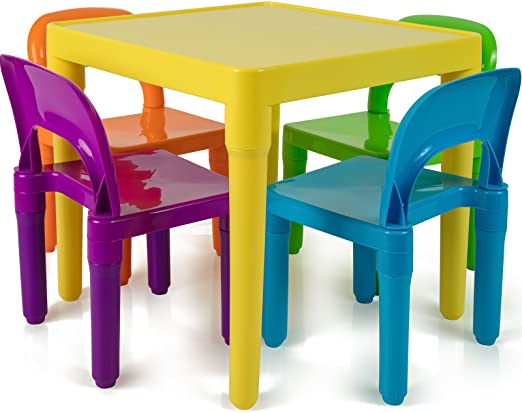 Amazon.com: Kids Table and Chairs Set - Toddler Activity Chair .