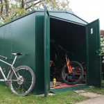 Asgard Gladiator metal bike shed review - BikeRad