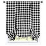 Black and White Kitchen Curtains: Amazon.c