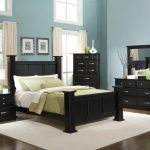 Bold Black Bedroom Furniture with Other Hues Mixture : Charming .