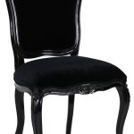 French Noir Black Painted Dining Chair | Dining chairs, Painted .