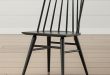 Paton Black Oak Windsor Dining Chair + Reviews | Crate and Barr