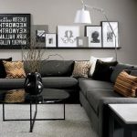 Top 40 Cheap Luxury Living Room Decor Ideas With Black Sofa | Best .
