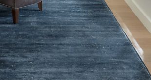Vaughn Modern Blue Rug | Crate and Barr