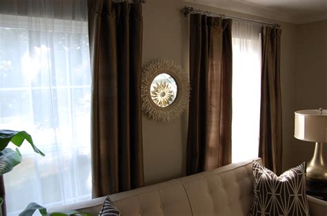 Brown Curtains for Living Room with Brown Furniture — Oscarsplace .
