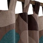 teal brown curtains - Google Search | Brown curtains, Teal living .
