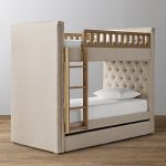 Chesterfield Tufted Bunk Bed with Trund